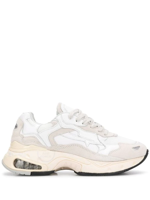 Premiata VAR 023 WHITE 'Sharky' Sneakers Damen 1 Premiata VAR 023 WHITE 'Sharky' Sneakers Damen