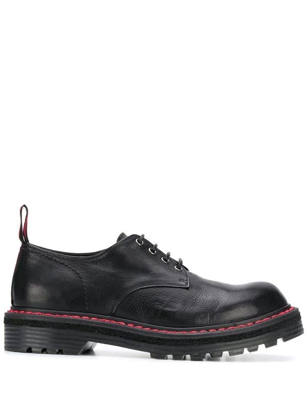 Premiata Derby-Schuhe Mit Geriffelter Sohle Herren 1 Premiata Derby-Schuhe Mit Geriffelter Sohle Herren