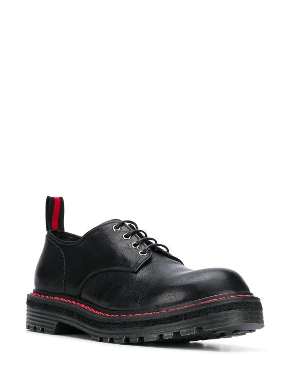 Premiata Derby-Schuhe Mit Geriffelter Sohle Herren 2 Premiata Derby-Schuhe Mit Geriffelter Sohle Herren – Bild 2