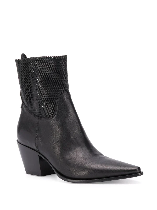 Premiata Stiefeletten Mit Einsätzen, 70mm MEXICO NERO ROMBO NERO 2 Premiata Stiefeletten Mit Einsätzen, 70mm MEXICO NERO ROMBO NERO – Bild 2