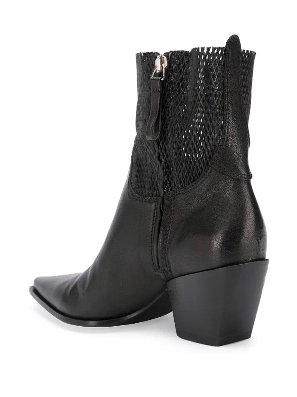 Premiata Stiefeletten Mit Einsätzen, 70mm MEXICO NERO ROMBO NERO 3 Premiata Stiefeletten Mit Einsätzen, 70mm MEXICO NERO ROMBO NERO – Bild 3