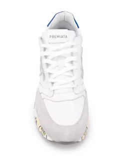 Premiata 4555 WHITE Sneakers Mit Einsätzen Herren -Deutschland Premiata Verkaufs-Shop 15169162 26123903 600