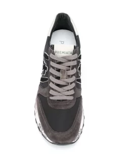 Premiata BLACK 'Lander' Sneakers Herren -Deutschland Premiata Verkaufs-Shop 15662569 28613316 600