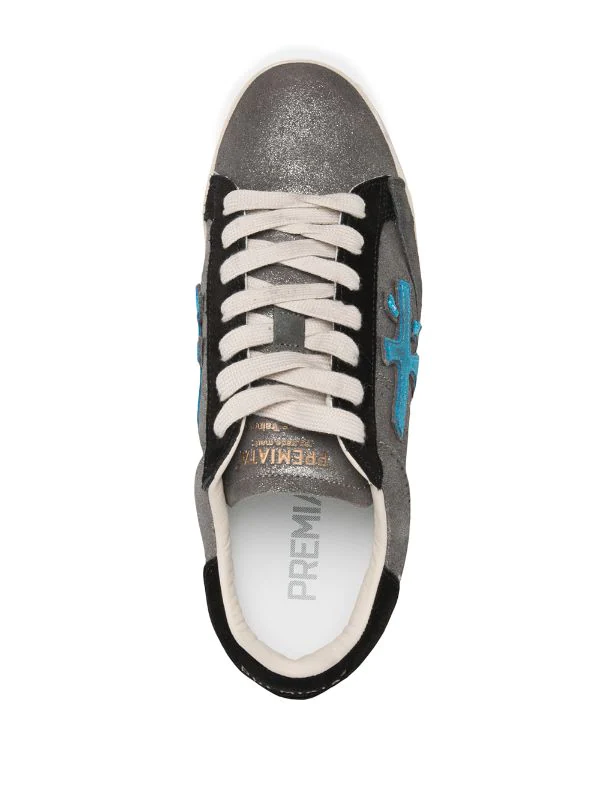 Premiata 4862 GREY Slip-On-Sneakers Damen 4 Premiata 4862 GREY Slip-On-Sneakers Damen – Bild 4