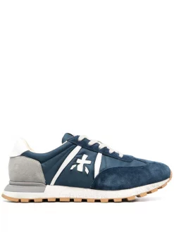 Premiata VAR 5185 BLUE Sneakers Aus Wildleder Herren