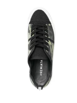 Premiata TOSH NERO RASO MIM Sneakers Mit Camouflage-Print Damen -Deutschland Premiata Verkaufs-Shop 16398151 32694219 600
