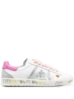 ( Neue Saison ) Premiata WHITE Andy Sneakers Damen