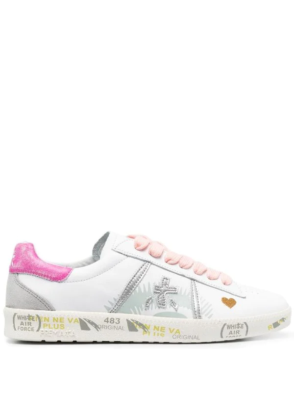 ( Neue Saison ) Premiata WHITE Andy Sneakers Damen 1 ( Neue Saison ) Premiata WHITE Andy Sneakers Damen