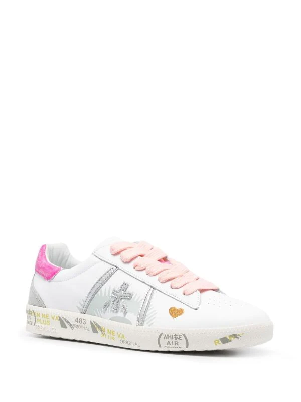 ( Neue Saison ) Premiata WHITE Andy Sneakers Damen 2 ( Neue Saison ) Premiata WHITE Andy Sneakers Damen – Bild 2