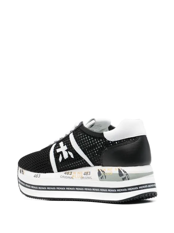 ( Neue Saison ) Premiata Beth Plateau-Sneakers Damen 3 ( Neue Saison ) Premiata Beth Plateau-Sneakers Damen – Bild 3