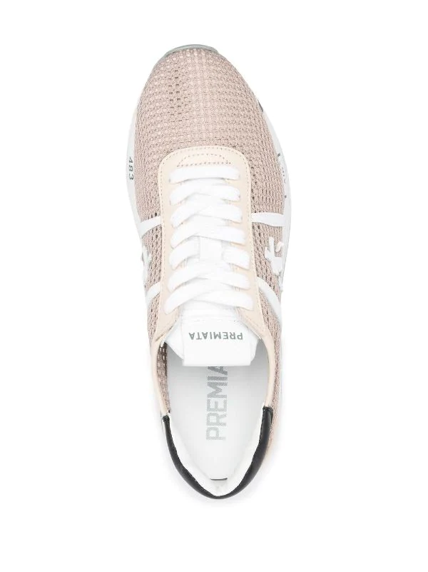 ( Neue Saison ) Premiata Beth Plateau-Sneakers BEIGe 4 ( Neue Saison ) Premiata Beth Plateau-Sneakers BEIGe – Bild 4