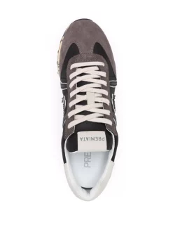 Premiata BROWN BLACK Sneakers Mit Wildledereinsätzen Herren 7 Premiata BROWN BLACK Sneakers Mit Wildledereinsätzen Herren -Deutschland Premiata Verkaufs-Shop 16986510 35922036 600