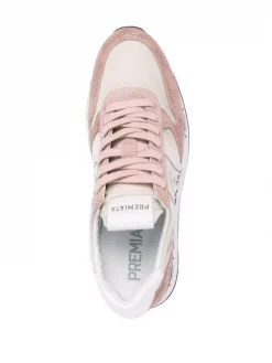 Premiata BEIGe Tris Sneakers Damen -Deutschland Premiata Verkaufs-Shop 16998571 33964521 600