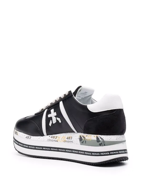 Premiata Beth Plateau-Sneakers BLACK 3 Premiata Beth Plateau-Sneakers BLACK – Bild 3