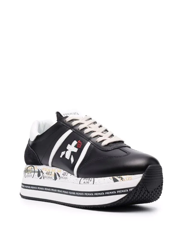Premiata Beth Plateau-Sneakers BLACK 2 Premiata Beth Plateau-Sneakers BLACK – Bild 2