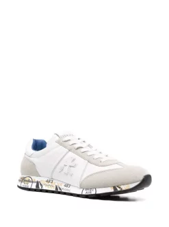 ( Neue Saison ) Premiata Sneakers Mit Kontrasteinsätzen 206E WHITE -Deutschland Premiata Verkaufs-Shop 17319927 35814327 600