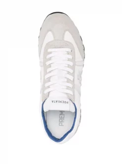 ( Neue Saison ) Premiata Sneakers Mit Kontrasteinsätzen 206E WHITE -Deutschland Premiata Verkaufs-Shop 17319927 35815593 600