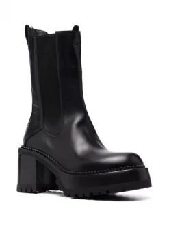 Premiata GAUCHO NERO Stiefel Mit Dicker Sohle Damen 5 Premiata GAUCHO NERO Stiefel Mit Dicker Sohle Damen -Deutschland Premiata Verkaufs-Shop 17355494 36121653 600