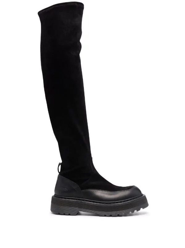 Premiata Overknee-Stiefel Damen 1 Premiata Overknee-Stiefel Damen