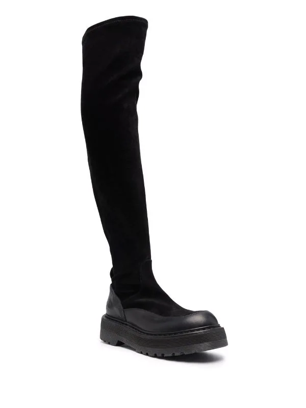 Premiata Overknee-Stiefel Damen 2 Premiata Overknee-Stiefel Damen – Bild 2