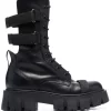 Premiata Schnürstiefel Mit Cut-Outs MATT NERO