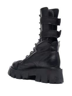 Premiata Schnürstiefel Mit Cut-Outs MATT NERO -Deutschland Premiata Verkaufs-Shop 17356312 35970357 600