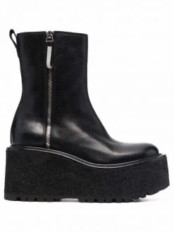 Premiata Stiefeletten Mit Plateau FOULARD NERO