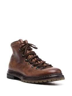 Premiata Schnürstiefel Aus Leder CICLONE BRASS NATURAL -Deutschland Premiata Verkaufs-Shop 17389489 35927382 600