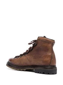 Premiata Schnürstiefel Aus Leder CICLONE BRASS NATURAL -Deutschland Premiata Verkaufs-Shop 17389489 35927383 600