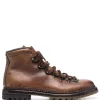 Premiata Schnürstiefel Aus Leder CICLONE BRASS NATURAL