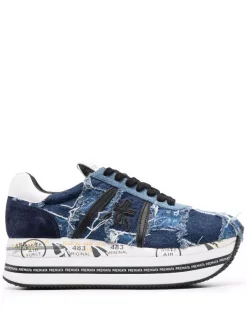 Premiata Beth Patchwork-Sneakers Damen