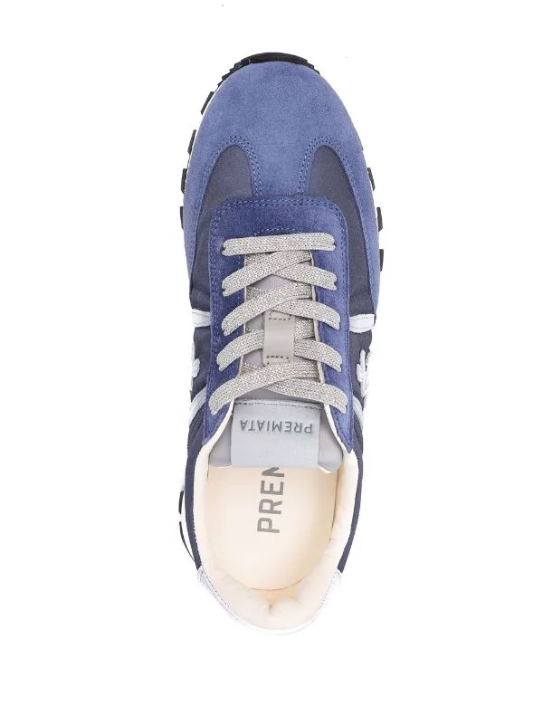 Premiata Sneakers Mit Schnürung 5462 BLUE 4 Premiata Sneakers Mit Schnürung 5462 BLUE – Bild 4