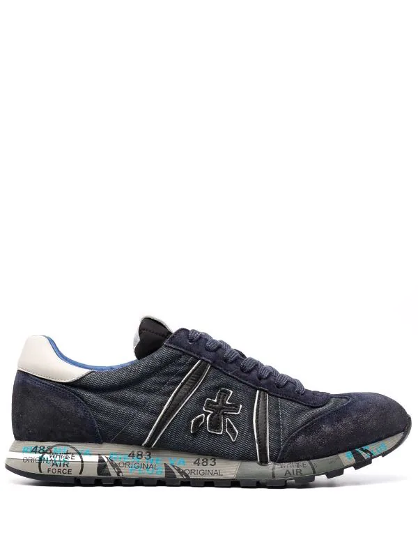 Premiata VAR 5507 BLUE Lucy Sneakers Im Used-Look Herren 1 Premiata VAR 5507 BLUE Lucy Sneakers Im Used-Look Herren