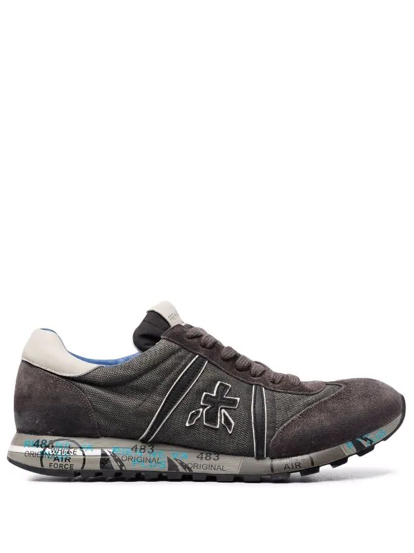 Premiata VAR 5506 GREY Lucy Sneakers Mit Einsätzen Herren 1 Premiata VAR 5506 GREY Lucy Sneakers Mit Einsätzen Herren