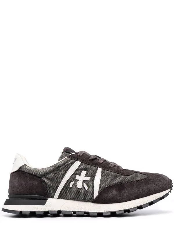 Premiata John Sneakers Aus Wildleder 5459 GREY 1 Premiata John Sneakers Aus Wildleder 5459 GREY