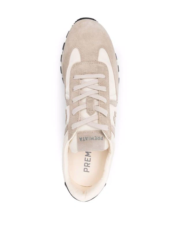 Premiata John Sneakers Aus Wildleder 5456 BEIGE 4 Premiata John Sneakers Aus Wildleder 5456 BEIGE – Bild 4