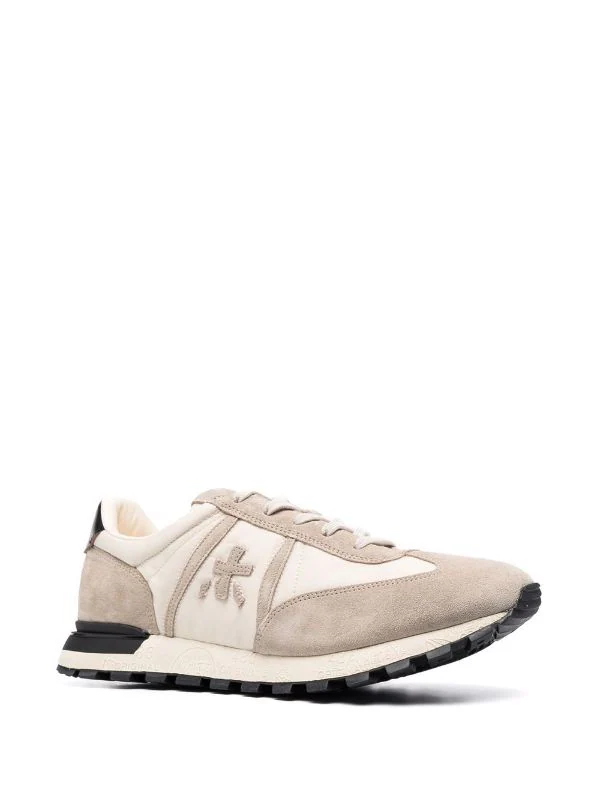 Premiata John Sneakers Aus Wildleder 5456 BEIGE 2 Premiata John Sneakers Aus Wildleder 5456 BEIGE – Bild 2