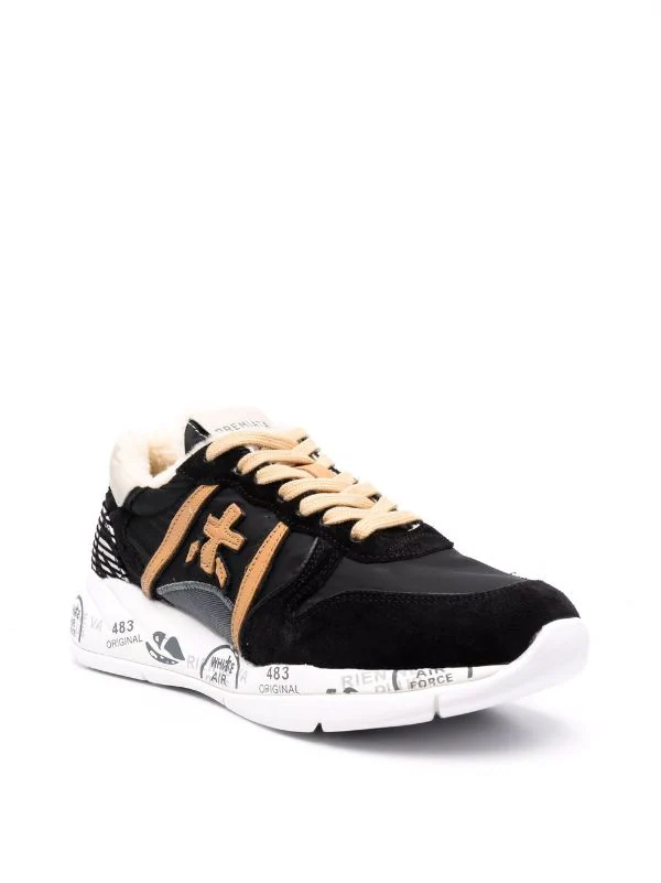 ( Neue Saison ) Premiata Layla Sneakers Mit Einsätzen Herren 2 ( Neue Saison ) Premiata Layla Sneakers Mit Einsätzen Herren – Bild 2