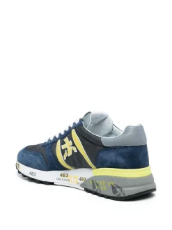 ( Neue Saison ) Premiata BLUE Sneakers Mit Logo-Patch Herren -Deutschland Premiata Verkaufs-Shop 17698446 39547623 600
