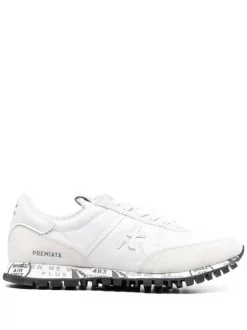 ( Neue Saison ) Premiata Sneakers Mit Logo-Print 5633 WHITE