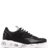 ( Neue Saison ) Premiata Sneakers Mit Schnürung 5701 BLACK
