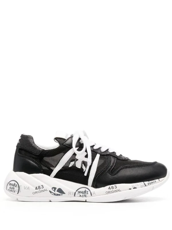 ( Neue Saison ) Premiata Sneakers Mit Schnürung 5652 BLACK 1 ( Neue Saison ) Premiata Sneakers Mit Schnürung 5652 BLACK