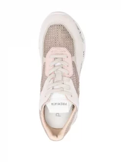 ( Neue Saison ) Premiata Sneakers Mit Print 5703 BEIGE -Deutschland Premiata Verkaufs-Shop 17717013 39004234 600