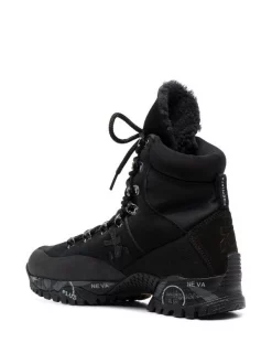 ( Neue Saison ) Premiata 184 BLACK MidTrecD Schnürstiefel Damen 6 ( Neue Saison ) Premiata 184 BLACK MidTrecD Schnürstiefel Damen -Deutschland Premiata Verkaufs-Shop 17764355 37567435 600