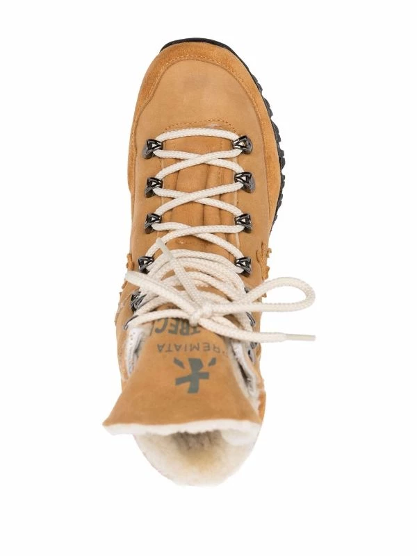 ( Neue Saison ) Premiata 221 Brown MidTrecD Schnürstiefel Damen 4 ( Neue Saison ) Premiata 221 Brown MidTrecD Schnürstiefel Damen – Bild 4