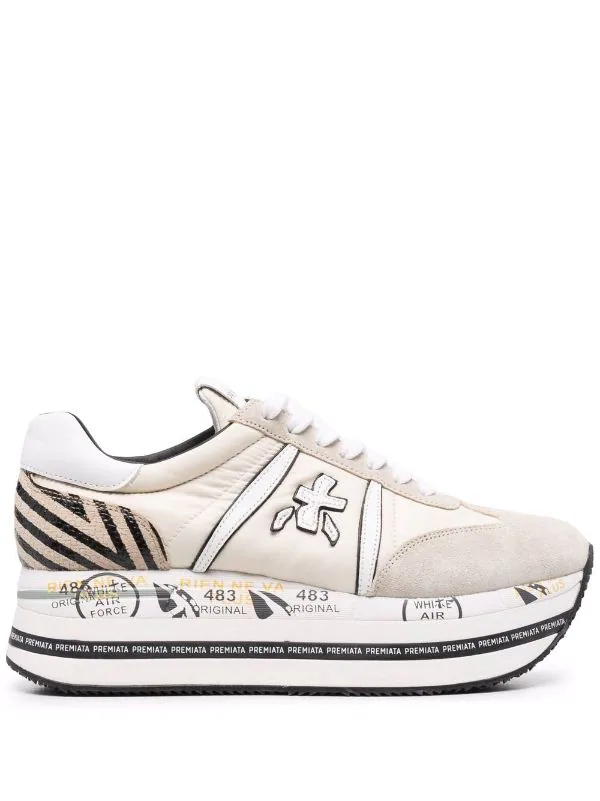 ( Neue Saison ) Premiata VAR 5609 Beth Plateau-Sneakers Damen 1 ( Neue Saison ) Premiata VAR 5609 Beth Plateau-Sneakers Damen