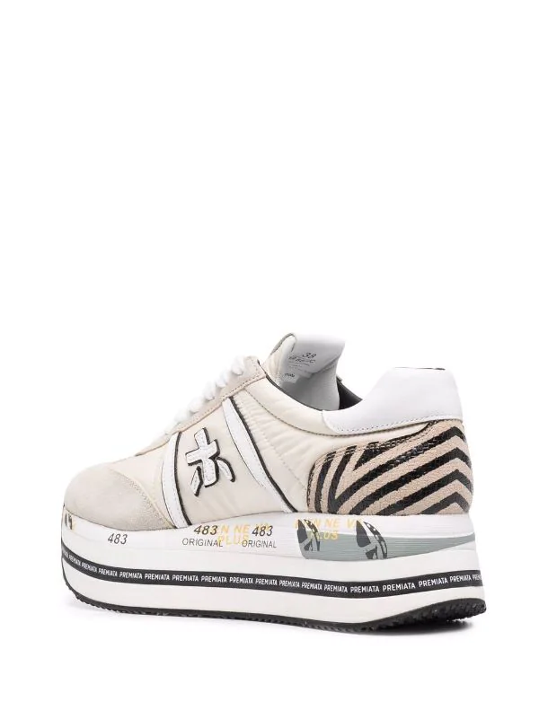 ( Neue Saison ) Premiata VAR 5609 Beth Plateau-Sneakers Damen 3 ( Neue Saison ) Premiata VAR 5609 Beth Plateau-Sneakers Damen – Bild 3