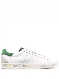 ( Neue Saison ) Premiata WHITE/GREEN Andy 5741 Sneakers Herren