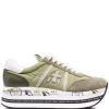 ( Neue Saison ) Premiata VAR 5607 Beth Plateau-Sneakers Damen