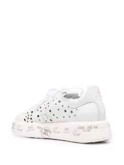 ( Neue Saison ) Premiata Perforierte Belle Sneakers 5722 BIANCO -Deutschland Premiata Verkaufs-Shop 17967558 37934229 600